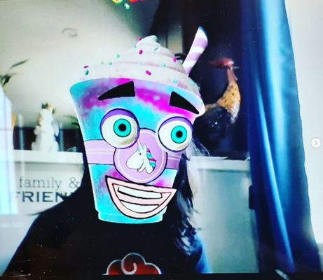 Having fun with ONLINE lessons!